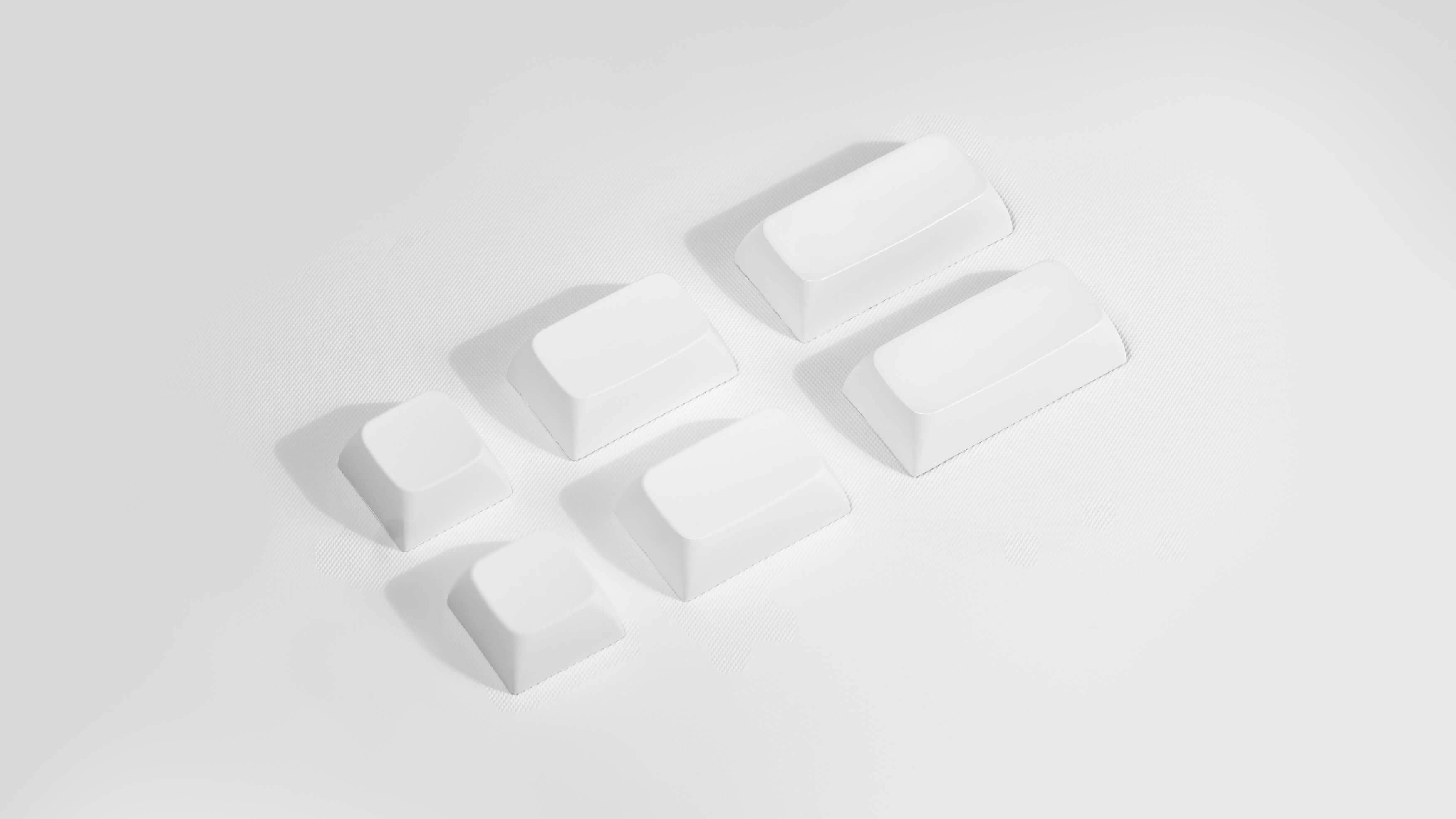 XDA Blank Keycaps