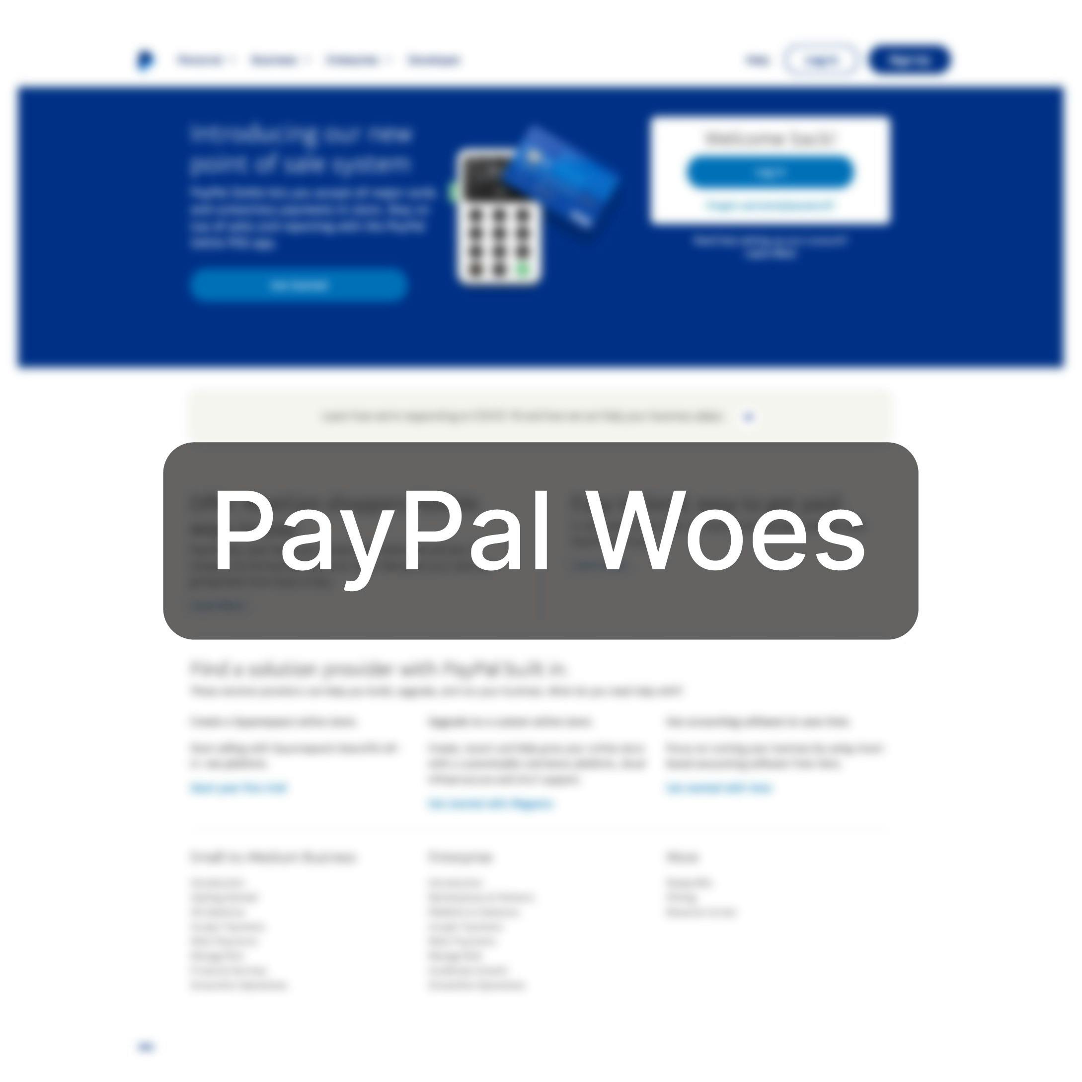 What happened to PayPal?